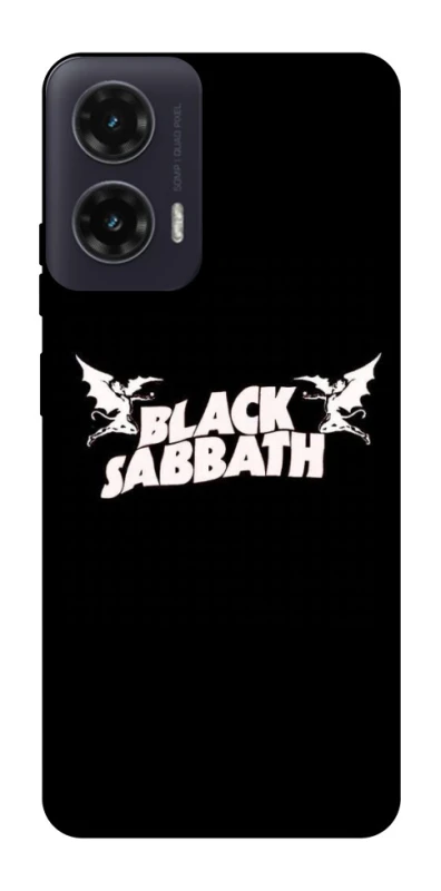 Чохол на Motorola Moto G35 Black Sabbath logo ver.2 фото 1 з 1