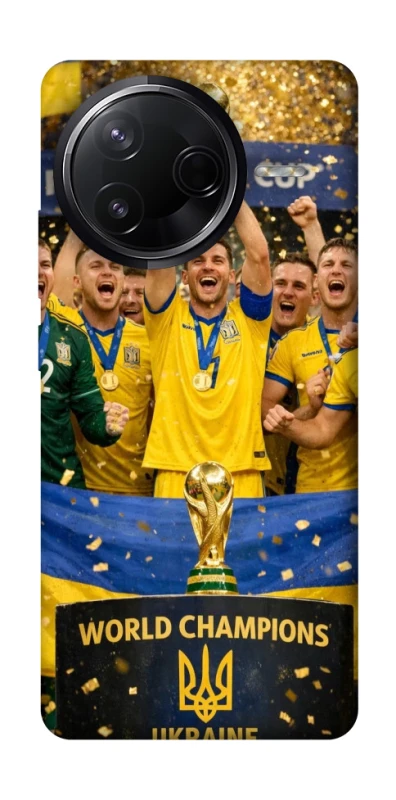 Чехол на Infinix Note 50 Pro UA-Football ver.5 фото 1 из 1