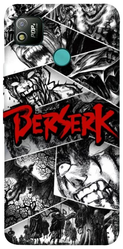 Чохол на TECNO POP 4 Berserk collage ver.2 фото 1 з 1