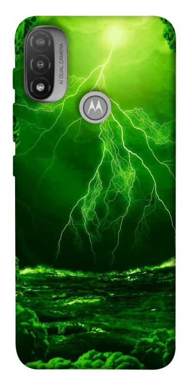 Чохол на Motorola Moto E20 Блискавка v2 фото 1 з 1