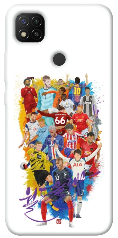 Чохол на Xiaomi Redmi 9C Football Abstract v2 фото 1 з 1