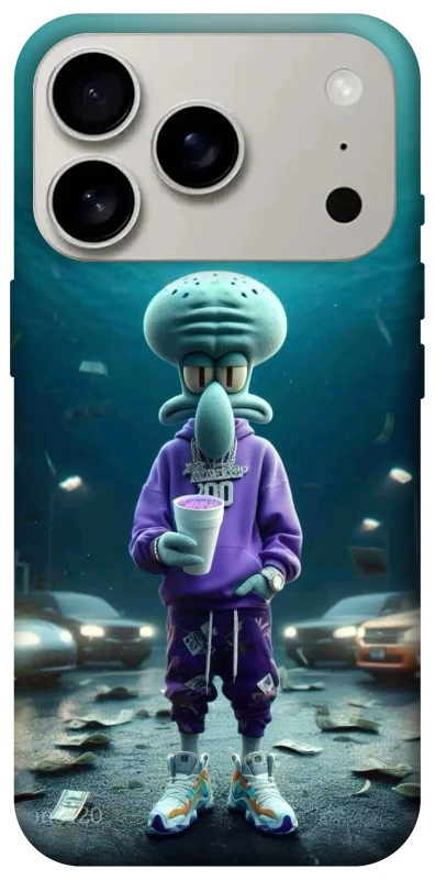 Чохол на Apple iPhone 17 Pro (6.3") Сквідвард фото 1 з 1