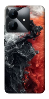 Чохол на Realme Note 60x Black and Red фото 1 з 1