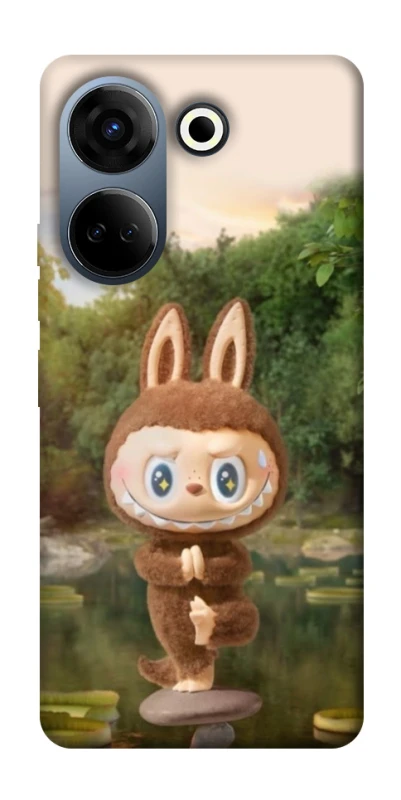 Чохол на TECNO Camon 20 Pro (CK7n) Labubu Yoga фото 1 з 1