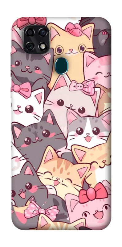 Чехол на ZTE Blade 20 Smart Cute Cat фото 1 из 1