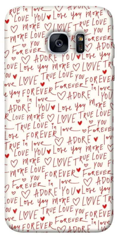 Чохол на Samsung G935F Galaxy S7 Edge Love aesthetic ver.4 фото 1 з 1