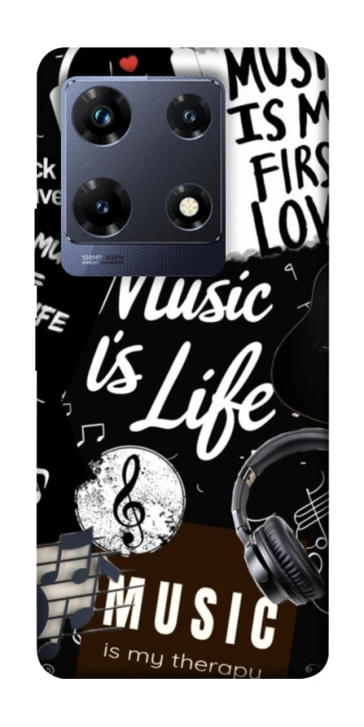 Чехол на Infinix Note 30 Pro Music is Life фото 1 из 1