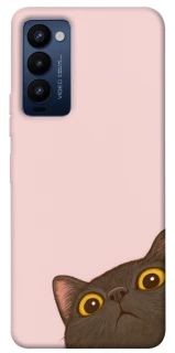 Чохол на TECNO Camon 18 Peeping cat фото 1 з 1