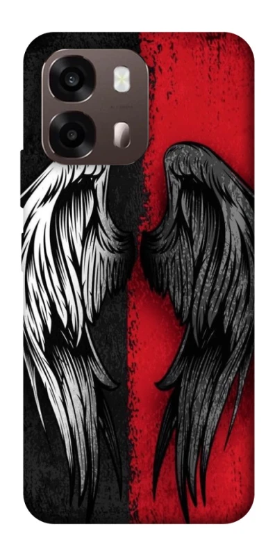 Чехол на Oppo A6 Angel and Devil фото 1 из 2