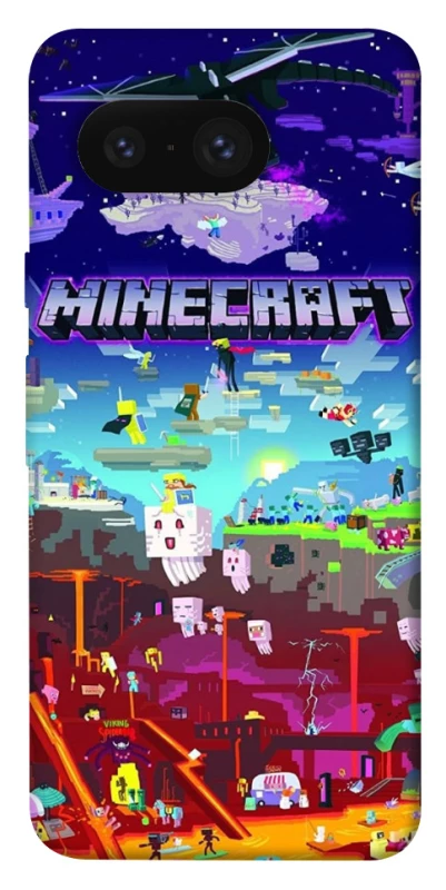 Чохол на Google Pixel 8 Minecraft world фото 1 з 1