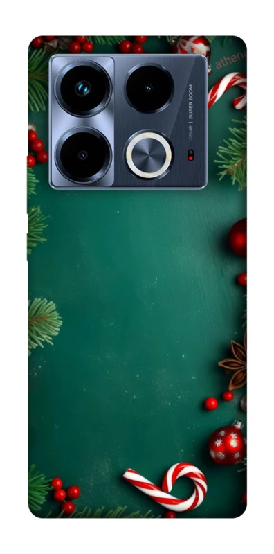 Чохол на Infinix Note 40 4G Новорічний v35 фото 1 з 1