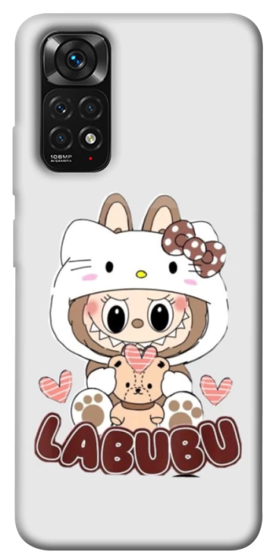 Чохол на Xiaomi Redmi Note 11 (Global) / Note 11S Hello Kitty Labubu фото 1 з 1
