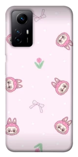 Чохол на Xiaomi Redmi Note 12S Labubu Flower фото 1 з 1