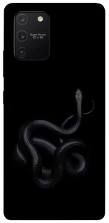 Чехол на Samsung Galaxy S10 Lite Black snake фото 1 из 1