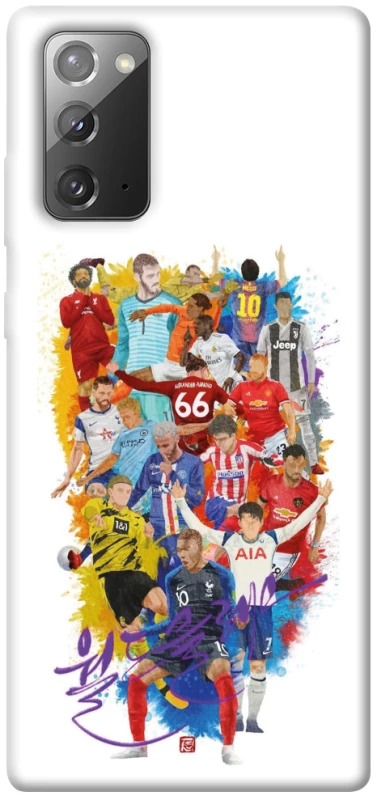 Чехол на Samsung Galaxy Note 20 Football Abstract v2 фото 1 из 1