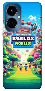 Чехол на TECNO Camon 19 Pro Roblox World фото 1 из 1
