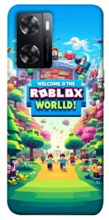 Чехол на Oppo A57s Roblox World фото 1 из 1