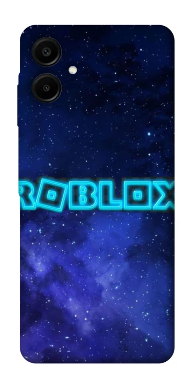 Чохол на Samsung Galaxy A07 Roblox Space Logo Blue фото 1 з 1