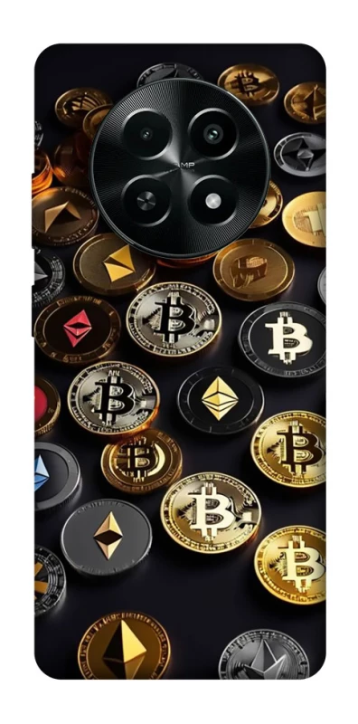 Чехол на Realme Narzo 70x Many coins фото 1 из 1