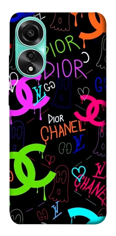 Чехол на Oppo A78 4G Fashion collage ver.5 фото 1 из 1