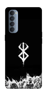 Чехол на Oppo Reno 4 Pro Berserk skeletons фото 1 из 1