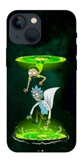 Чохол на Apple iPhone 13 mini (5.4") Rick and Morty фото 1 з 1