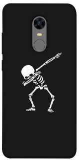Чехол на Xiaomi Redmi 5 Plus / Redmi Note 5 (Single Camera) Halloween skeleton фото 1 из 1