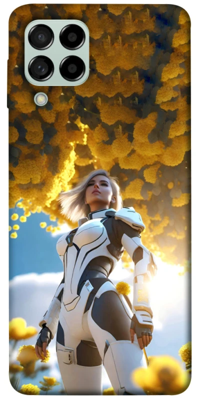 Чохол на Samsung Galaxy M53 5G Cyber space girl ver.3 фото 1 з 1