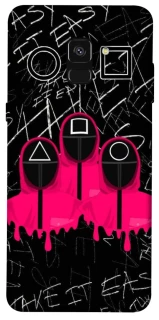 Чохол на Samsung A530 Galaxy A8 (2018) squid game v4 фото 1 з 1