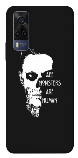 Чехол на Vivo Y53s All Monsters are Human фото 1 из 1