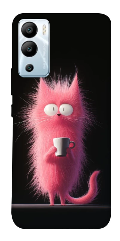 Чохол на Infinix Hot 12i Рожеве кошеня фото 1 з 1