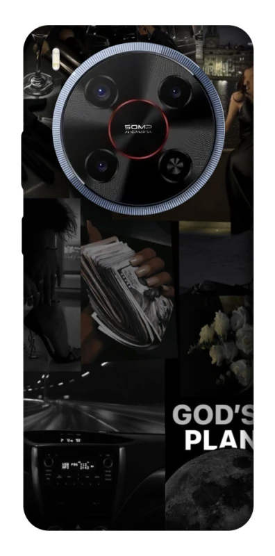 Чехол на ZTE Blade V70 Max God's plan фото 1 из 1