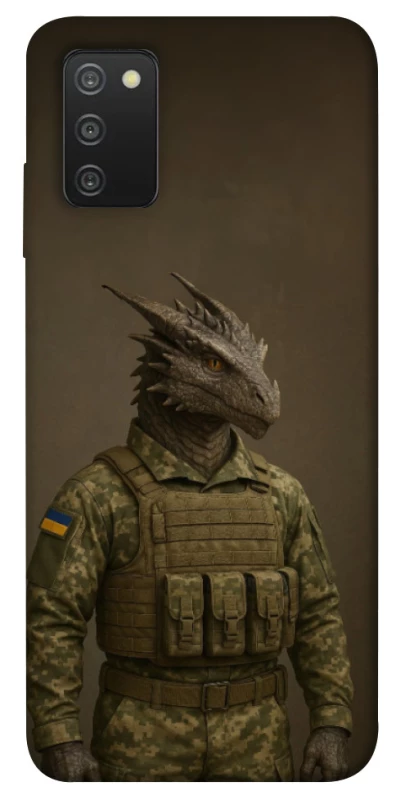 Чохол на Samsung Galaxy A03s Дракон захисник фото 1 з 1