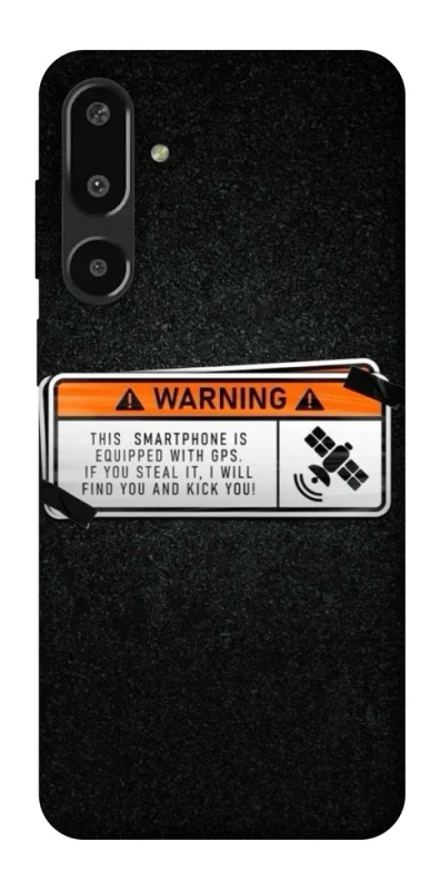 Чохол на Samsung Galaxy F16 Warning фото 1 з 1