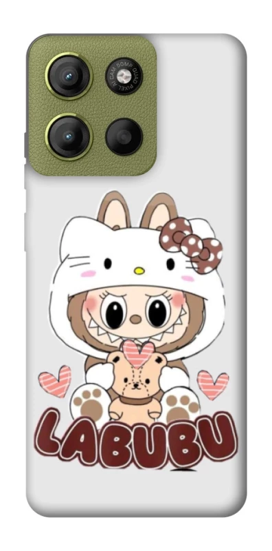 Чохол на Motorola Moto G15 4G Hello Kitty Labubu фото 1 з 1