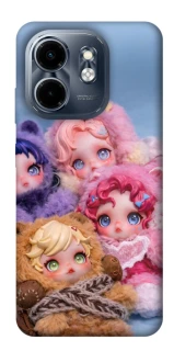 Чохол на Infinix Smart 9 4G / Hot 50i SKULLPANDA × My Little Pony Ver.1 фото 1 з 1