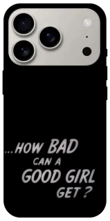 Чехол на Apple iPhone 17 Pro (6.3") How bad? фото 1 из 1