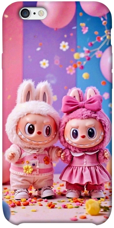Чохол на Apple iPhone 6/6s plus (5.5") Labubu twins ver.2 фото 1 з 1