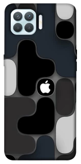 Чехол на Oppo F17 Pro Apple logo ver.8 фото 1 из 1