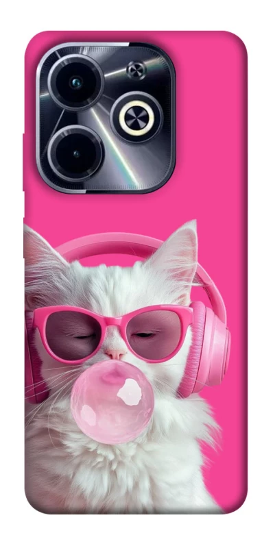 Чохол на Infinix Hot 40i Pink kitty фото 1 з 1