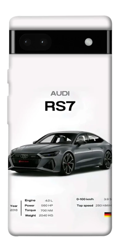 Чехол на Google Pixel 6a Audi RS7 фото 1 из 1