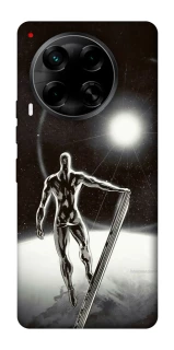 Чохол на TECNO Camon 30 (CL6) Срібний серфер фото 1 з 1