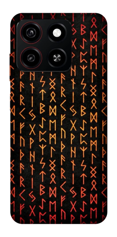 Чехол на ZTE Blade A35 4G Руны фото 1 из 1
