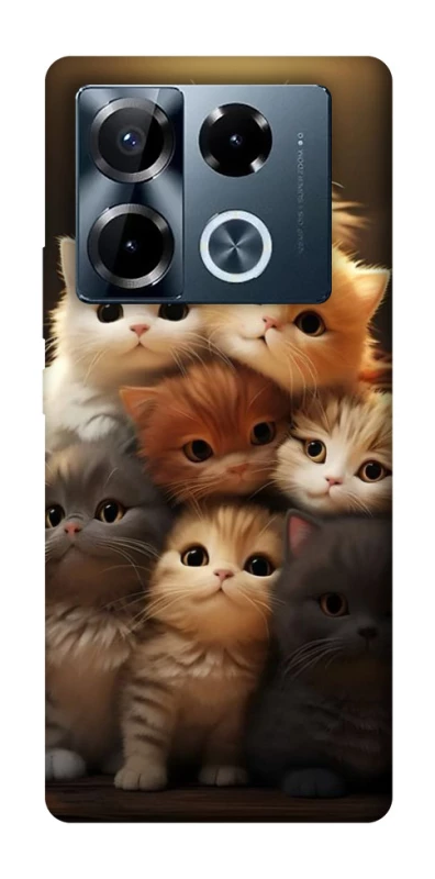 Чохол на Infinix Note 40 Pro 4G Чохол Kittie Love v2 фото 1 з 1