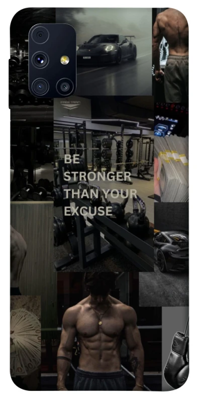 Чохол на Samsung Galaxy M31s Be stronger фото 1 з 1