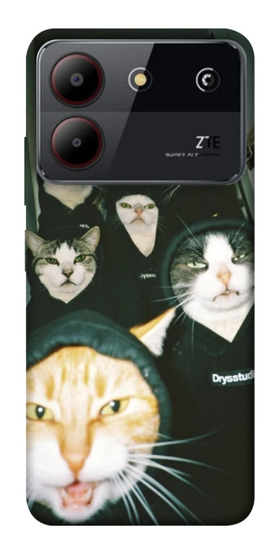 Чохол на ZTE Blade A54 4G Сatsss фото 1 з 1
