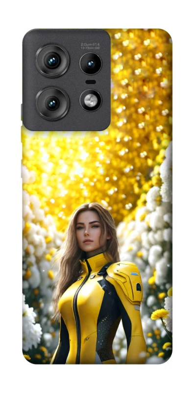 Чохол на Motorola Edge 50 Pro Cyber space girl ver.2 фото 1 з 1