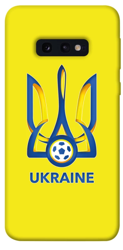 Чехол на Samsung Galaxy S10e Футбольный Герб фото 1 из 1