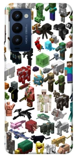 Чохол на TECNO Camon 18 Minecraft v4 фото 1 з 1