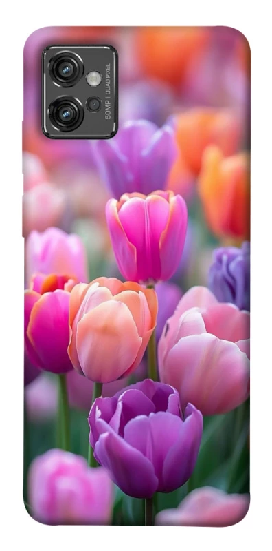 Чохол на Motorola Moto G32 Тюльпанове поле фото 1 з 1